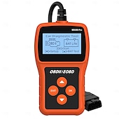 abordables OBD-Lecteur de code OBD2, testeur de batterie, outil de diagnostic automatique de voiture avec fonctions OBD II complètes, lecteur de code de défaut du moteur, peut scanner l&#039;outil avec écran d&#039;affichage