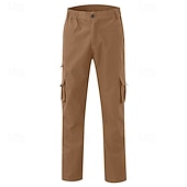 cheap Cargo Pants-Men's Outdoor Pants Cargo Pants Hiking Pants Trousers Military Spring Autumn / Fall Outdoor Regular Fit Waterproof Quick Dry Breathable Pants / Trousers Black Army Green Hunting Climbing Camping