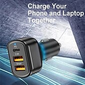 billige Billader-usb c billader pd billader adapter 3 porter mini usb billader 30w hurtiglader biladapter