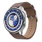 Недорогие Смарт-часы-DT WATCH X Умные часы 1.43 дюймовый Смарт Часы Bluetooth Педометр Напоминание о звонке Фитнес-трекер Совместим с Android iOS Мужчины Длительное время ожидания Хендс-фри звонки Водонепроницаемый IP 67
