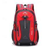 abordables Mochila de senderismo-40 L Mochilas de Senderismo Mochila Cremallera Multi bolsillo - Resistente a la lluvia Diseño Anatómico Listo para vestir Duradero Al aire libre Senderismo Cámping Militar Nailon Negro Verde Ejército