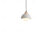 baratos Luzes pendentes-luminária pendente de terrazzo com base g9 luminária pendente estilo nórdico luz branca quente cor mooden sombra g9 110-240v