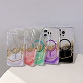 cheap iPhone Cases-Phone Case For iPhone 16 Pro Max Plus iPhone 16 iPhone 16 Pro iPhone 15 Pro Max Plus iPhone 15 iPhone 14 Pro Max iPhone 13 12 11 Pro Max Back Cover Magnetic Support Wireless Charging Bling Glitter