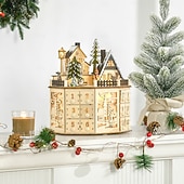 levne Adventní kalendář-1 sada Prázdninový Vánoční ozdoby / Vánoční adventní kalendář / Pro chlapce, Sváteční dekorace Oslava Zahrada Svatební dekorace 25*30*20 cm