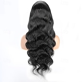 economico Parrucche lace front capelli veri-parrucche frontali in pizzo con onde del corpo capelli umani densità 150% parrucche frontali in pizzo con capelli umani 13x6 per donne