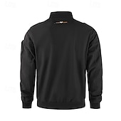 voordelige Sportjacket-Voor heren Outdoor jas Softshell-jas Windjack Overgangsjack Vakantie Dagelijks waterdicht Winddicht Zak Lente &amp; Herfst Effen Modieus Klassiek Opstaand Normaal Zwart Wit Geel blauw Oranje Jacks