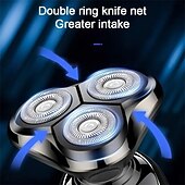 3-in-1 ヘアトリマー 多機能ヘアクリッパー オールインワン 鼻毛トリマー シェーバー 安全 くっつかない メンズ ホームヘアケア お買い得  脱毛器・シェーバー-3-in-1 ヘアトリマー 多機能ヘアクリッパー オールインワン 鼻毛トリマー シェーバー 安全 くっつかない メンズ ホームヘアケア