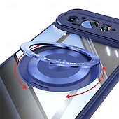 お買い得  その他のスマホケース-電話 ケース 用途 ピクセル9プロ ピクセル9プロXL ピクセル9 バックカバー スタンド付き 耐衝撃 レトロ風 TPU PC PUレザー