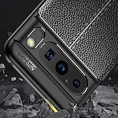 お買い得  その他のスマホケース-電話 ケース 用途 Pixel 8 Pro Pixel 8 バックカバー スタンド付き 耐衝撃 レトロ風 TPU PUレザー