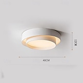 abordables Plafonniers à intensité variable-40 cm Variable Luminaires de Plafond Métal Finitions peintes Moderne Style Nordique 110-120V 220-240V