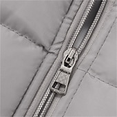 preiswerte Herren Steppweste-Herren Puffer Weste Kapuzenweste Gepolstert Weste Steppweste Täglich Verabredung Urlaub Modisch Brautkleider schlicht Herbst Winter Tasche Polyester warm halten Komfortabel Feste Farbe Reisverschluss