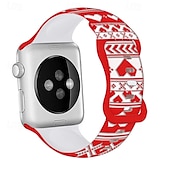 baratos Pulseiras de Apple Watch-Loop Solo Compatível com Pulseira Apple Watch 38mm 40mm 41mm 42mm 44mm 45mm 49mm Fofo Ajustável Silicone pulseira de substituição para iwatch Ultra 2 Series 9 8 7 SE 6 5 4 3 2 1