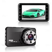 voordelige Auto DVR&#039;s-dual iens driving recorder auto usb monitoring high-definition reverse image verborgen recorder