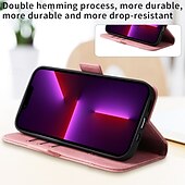 Недорогие Чехлы для iPhone-телефон Кейс для Назначение iPhone 16 Про Макс Плюс Айфон 15 Про Макс Плюс iPhone 14 13 12 11 Pro Max Plus Mini iPhone 14 Pro Max iPhone 13 12 11 Pro Max Откидная крышка