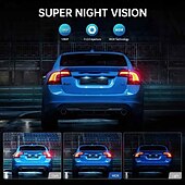 abordables DVR pour voiture-K3 1080p Nouveau design / HD / Surveillance à 360 ° DVR de voiture 150 Degrés Grand angle 2 pouce IPS Dash Cam avec Wi-Fi / Vision nocturne / Enregistrement en Boucle 4 LED infrarouge Enregistreur de