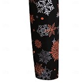 baratos Ternos Estampados-ternos de natal masculinos pretos com estampa de floco de neve, 3 peças, ajuste sob medida, abotoamento simples, um botão, 2024