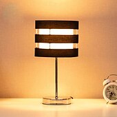 levne noční lampa-moderní severská moderní minimalistická stolní lampa ložnice noční lampa stolní lampa zdobená americkým hotelovým hardwarem 110-240v
