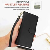 economico Cover Samsung-telefono Custodia Per Piegatura a Z 7 Z Fold 6 Z Fold 5 Z Fold 4 Z Fold 3 Copertura Posteriore con Supporto Con Cinturino da Polso Slot per Carte Retrò TPU Pelle PU