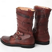 preiswerte Schuhe-Mittelalterlich Renaissance Schuhe Herren Unisex Keltisch Seeräuber Steampunk Halloween Karneval Maskerade Party / Abend LARP Renaissance-Messe Erwachsene Schuhe