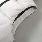 economico Gilet Puffer da Uomo-Per uomo Gilet imbottito Gilet con cappuccio Imbottito Gilet Gilet trapuntato Giornaliero Appuntamento Da mare Di tendenza Informale Autunno inverno Tasche Cappuccio staccabile Poliestere Tenere al