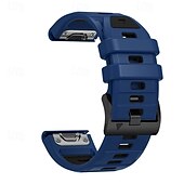halpa Garmin kellonauhat-Kellon ranneke varten Garmin Fenix 8 47mm 51mm 7X 6 6X Pro Epix Pro Instinct 2X Approach S70 S62 S60 Forerunner 955 945 Epix Marq Descent Quatix 22mm 26mm Silikoni Korvaus Hihna Quick Fit Säädettävä