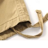 baratos Partes inferiores-Homens Calças Outdoor Calça Cargo Calças de Trilha Militar Primavera Outono Ao ar livre Normal Prova-de-Água Secagem Rápida Respirável Calças Amarelo do exército Preto Algodão Caça Alpinismo Campismo