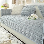 economico Coperte per divano-soffice e soffice peluche di coniglio, copridivano comodo e morbido, perfetto per aggiungere calore e comfort, elegante protezione per mobili per l&#039;arredamento del soggiorno