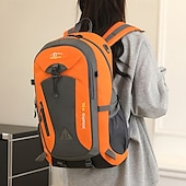 abordables Mochila de senderismo-40 L Mochilas de Senderismo Mochila Cremallera Multi bolsillo - Resistente a la lluvia Diseño Anatómico Listo para vestir Duradero Al aire libre Senderismo Cámping Militar Nailon Negro Verde Ejército