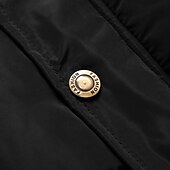 abordables Gilets-Homme Gilet matelassé Gilet polaire Gilet du quotidien Rendez-vous Vacances Mode Décontractées Automne hiver Poche Polyester Chaud Confortable Couleur unie Cachée Boutonné devant Mao Standard Noir