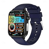 cheap Smartwatch-ET570 Smart Watch ECG Bluetooth Call AI Voice SOS Non-invasive Blood Glucose Health Monitor 1.96inch Sport Smartwatch