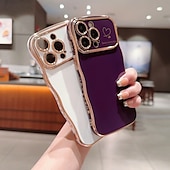 abordables Carcasas iPhone-teléfono Funda Para iPhone 16 Pro Max Plus iPhone 15 Pro Max Plus iPhone 14 13 12 11 Pro Max Plus iPhone 14 Pro Max iPhone 13 12 11 Pro Max Funda Trasera Antigolpes Retro Enchapado