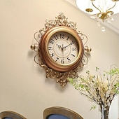 levne Nástěnné ozdoby-velké vintage nástěnné hodiny tiché netikající quartzové nástěnné hodiny kovové nástěnné hodiny retro nástěnné hodiny ve stylu soudu
