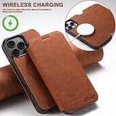 abordables Carcasas iPhone-teléfono Funda Para iPhone 16 Pro Max Plus iPhone 15 Pro Max Plus iPhone 14 13 12 Pro Max Plus iPhone 14 Pro Max iPhone 13 12 Pro Max Funda Trasera con Soporte Magnética Soporte de carga inalámbrica