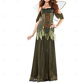 levne Dámské Kostýmy-Víla Karnevalový kostým Úbory Maškarní Fancy kostým Dospělé Dámské Cosplay kostým předvečer Všech svatých Plesová maškaráda Karneval Plesová maškaráda Jednoduchý karnevalový kostým