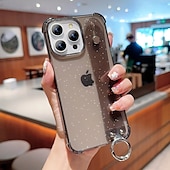 levne Pouzdra pro iPhone-telefon Carcasă Pro iPhone 16 Pro Max Plus iPhone 15 Pro Max Plus iPhone 14 13 12 11 Pro Max Plus iPhone 13 12 11 Pro Max Zadní kryt s poutkem na zápěstí Nárazuvzdorné Retro Pokování