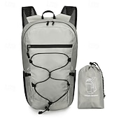 economico Zaini e borse-15 L Zaino giornaliero Zaino per escursioni Cerniera Multi-tasche Impermeabile alla pioggia Design Anatomico Indossabile Durevole Esterno Escursionismo Campeggio Militare Nylon Grigio scuro Nero Blu