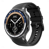 Недорогие Смарт-часы-DT WATCH X Умные часы 1.43 дюймовый Смарт Часы Bluetooth Педометр Напоминание о звонке Фитнес-трекер Совместим с Android iOS Мужчины Длительное время ожидания Хендс-фри звонки Водонепроницаемый IP 67