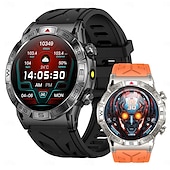 cheap Smartwatch-KC86 Smart Watch 1.43 AMOLED Screen 1ATM Waterproof Compass Altitude Barometer LED Flashlight Sports Watch