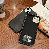 お買い得  iPhone用ケース-電話 ケース 用途 iPhone 16 Pro Max プラス iPhone 15 プロマックスプラス iPhone 14 13 12 11 Pro Max Plus iPhone 14 Pro Max iPhone 13 12 11 Pro Max バックカバー 磁石バックル ワイヤレス充電をサポート 耐衝撃 レトロ風 TPU PUレザー
