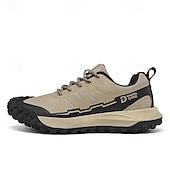 baratos Ténis para Homem-tênis de corrida de trilha bege masculino - tênis esportivos leves com sola antiderrapante para caminhadas e aventuras ao ar livre