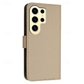 baratos Capa Samsung-telefone Capinha Para S24 S24 Ultra Plus S24 FE S23 S22 S21 S20 Ultra Plus FE A72 A52 A32 A22 A12 A71 A51 A31 A53 A33 A23 A13 S25 Ultra Capa articulada Com Suporte com pulseira Slot para cartão Retro