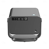 abordables Proyectores-Proyector mini inteligente p20pro de 3500 lúmenes, 5g, banda dual, wifi, bluetooth 5.1, hd, 1080p, led, android 13, corrección automática