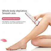 economico Rasatura e depilazione-Rasoio elettrico senza fili 4 in 1, set di rifinitura portatile ricaricabile, rasoio indolore per tutto il corpo, set di rasatura per sopracciglia, naso, viso, bikini, gambe e ascelle