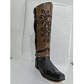 お買い得  鎧-レトリ／ヴィンテージ 中世 レッグブレース ブーツカバー レッグガード 男性用 男女兼用 バイキング マスカレード 性能 パーティー 舞台 成人 レッグガード