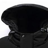 preiswerte Daunenjacken &amp; Parkas für Herren-Herren Wintermantel Daunenjacke puffer jacket Gefütterte Jacke Tasche Weiße Entendaunen Urlaub Freizeitskleidung Verabredung Lang Modisch Brautkleider schlicht Komfortabel warm Herbst Winter Solide