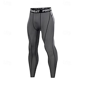 abordables Pantalones de Correr &amp; Mallas-Hombre Leggings Running Leggings Retazos Capa base Exterior Deporte Deportivo Otoño Secado rápido Suave Compresión Reductor del Sudor Power Flex Maratón Corriendo Rutina de ejercicio Pitillo Ropa de