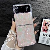 お買い得  サムスン用ケース-電話 ケース 用途 サムスンのギャラクシー Zフリップ6 Z Flip 5 Z Flip 4 Z Flip 3 バックカバー 耐衝撃 レトロ風 PC