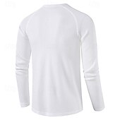 olcso Alkalmi Henley póló-Férfi Póló Gofri Henley ing Henley ing Tee Top Hosszú ujjú ing Sima Henley Utca Vakáció Hosszú ujj Ruházat Poliészter Divat Dizájn Alap