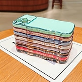 abordables Carcasas iPhone-teléfono Funda Para iPhone 16 Pro Max Plus iPhone 15 Pro Max Plus iPhone 14 13 12 11 Pro Max Plus iPhone 14 Pro Max iPhone 13 12 11 Pro Max Funda Trasera Antigolpes Retro Enchapado
