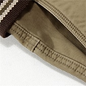preiswerte Cargohosen-Herren Outdoorhosen Cargohosen Wanderhosen Fleecegefütterte Hosen Militär Frühling Herbst Außen Normale Passform Warm Atmungsaktiv Hosen Schwarz Armeegrün Jagd Klettern Camping / Wandern